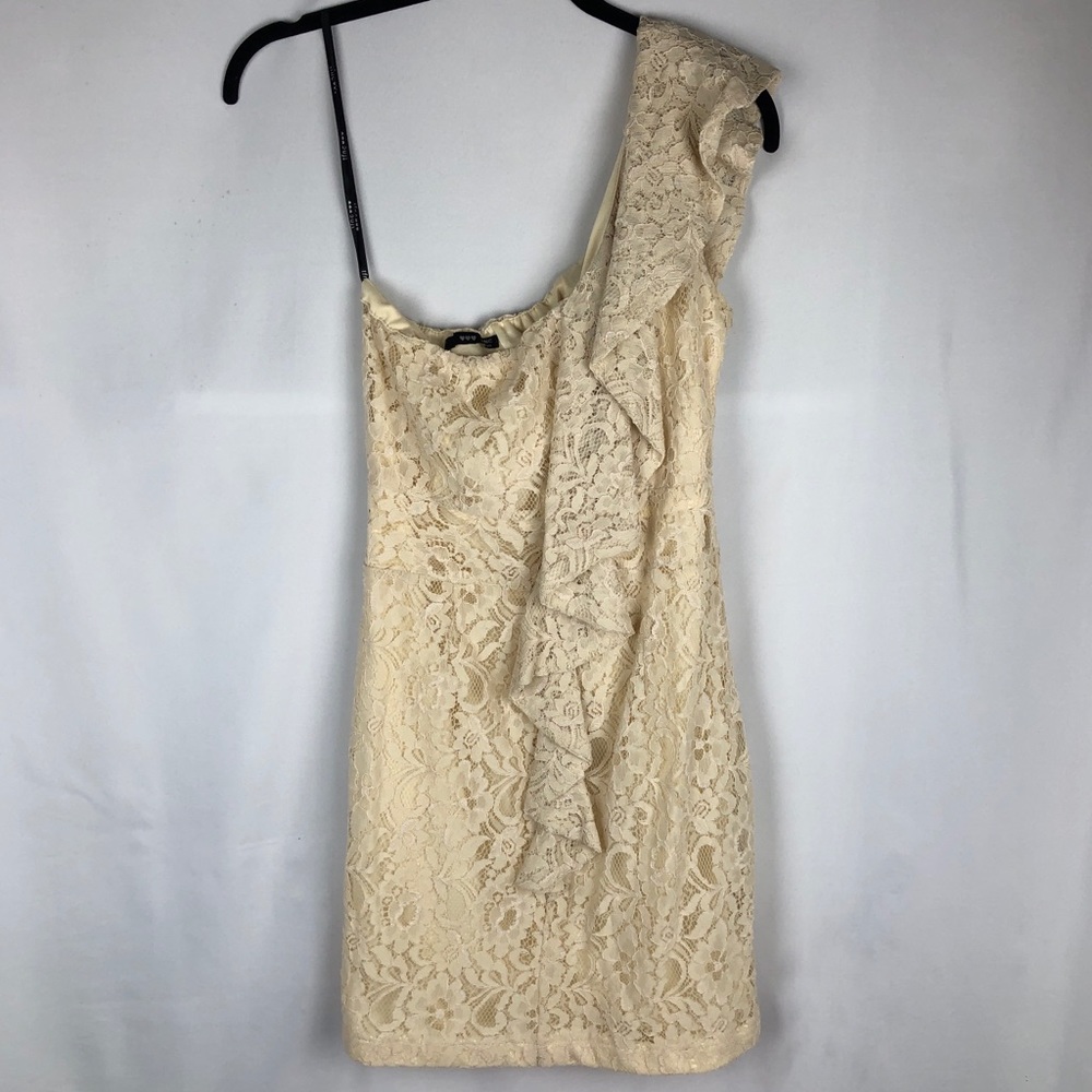 TFNC London Lace One Shoulder Dress